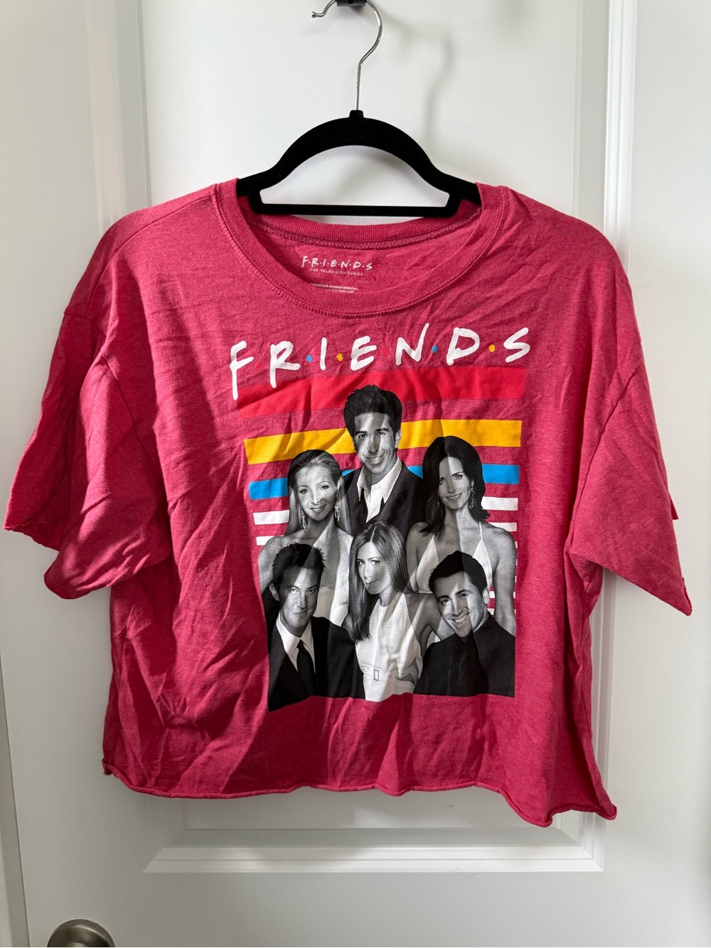 FRIENDS Soft Coral Logo Tee